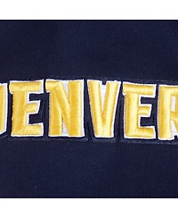 Pro Standard Men's Navy Denver Nuggets Area Code Pullover Hoodie
