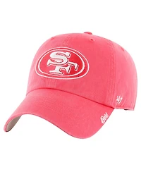 '47 Brand Women's Scarlet San Francisco 49ers Luminance Cheer Clean Up Adjustable Hat