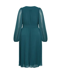 City Chic Plus Finley Sheer Dress