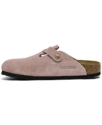 Birkenstock Women's Boston Suede Leather Clogs from Finish Line