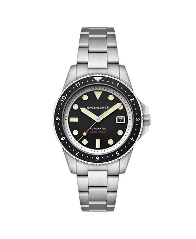 Spinnaker Men's Croft Pioneer Automatic Solid Stainless Steel Bracelet Watch