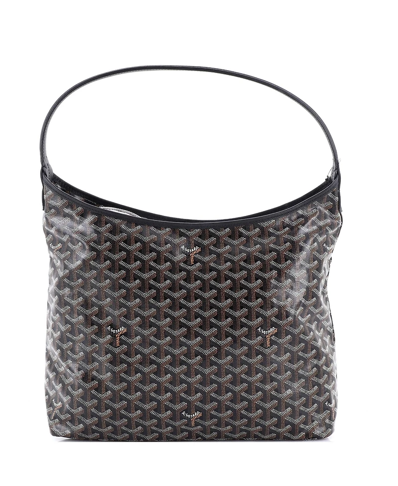Pre-Owned Goyard Boheme Hobo Coated Canvas