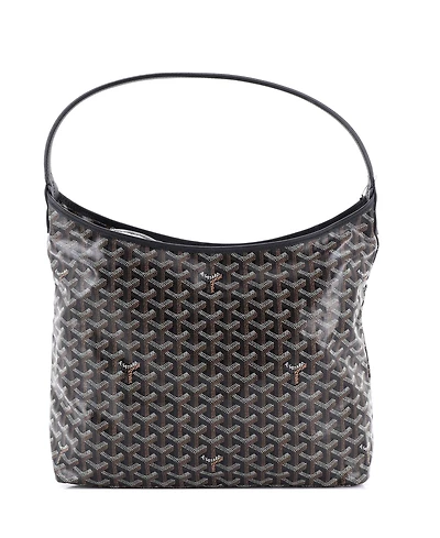 Pre-Owned Goyard Boheme Hobo Coated Canvas