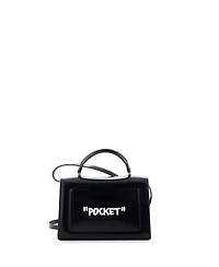 Pre-Owned Off White Jitney 1.4 Bag Printed Leather