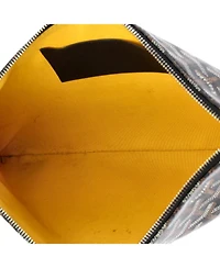 Pre-Owned Goyard Mm Senat Zip Pouch Coated Canvas