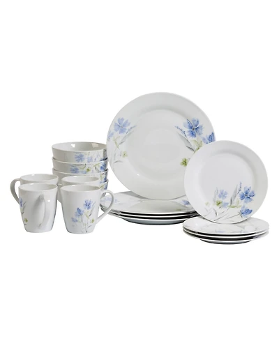 Tabletops Unlimited Wildflower 16 Pc. Dinnerware Set, Service for 4