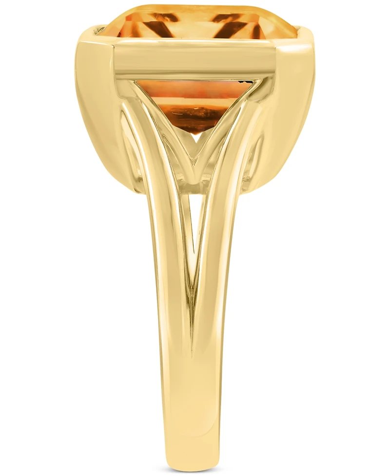 Effy Citrine Statement Ring (11 ct. t.w.) in 14k Gold over Silver (Available in Blue Topaz)