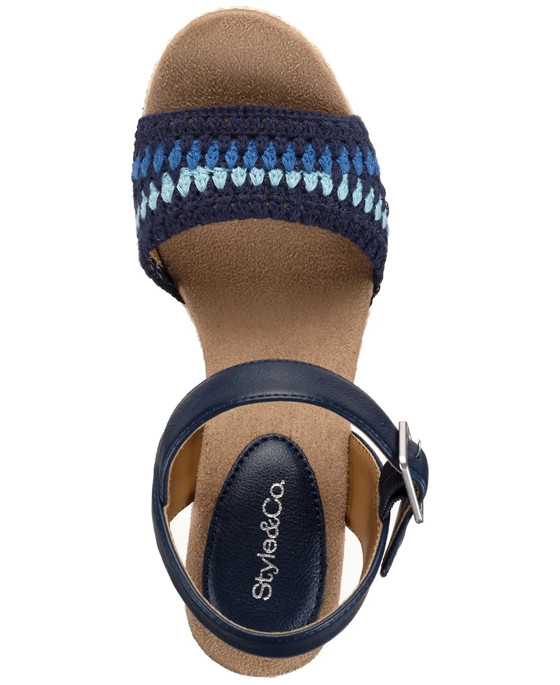 Style & Co Women's Siggyy Wedge Sandals, Exclusively at Macy's