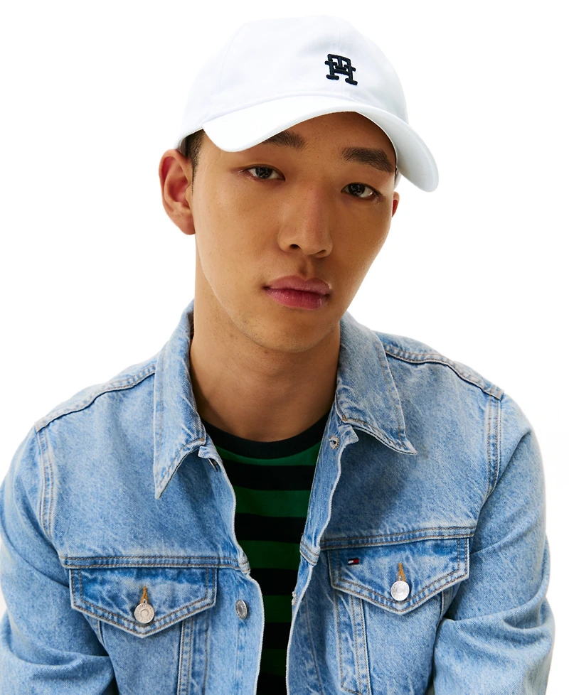 Tommy Hilfiger Men's Th Monogram 6 Panel Hat