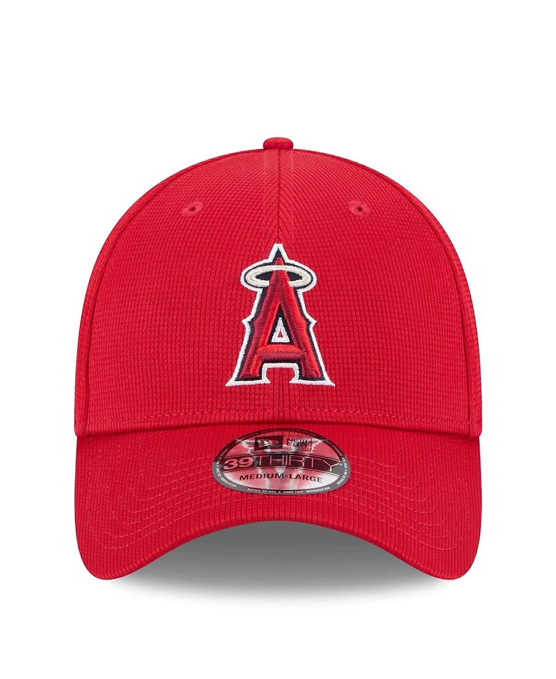 New Era Men's Red Los Angeles Angels 2025 Spring Training 39THIRTY Flex Hat