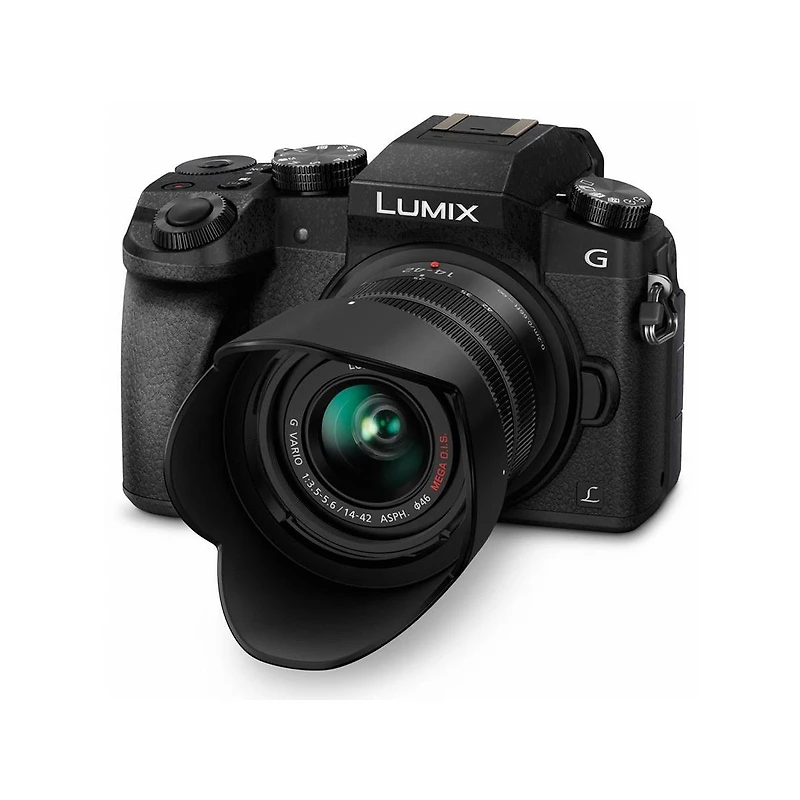 Panasonic Lumix Dmc-G7 Mirrorless Camera with Lumix G Vario 14-42mm Lens, Black