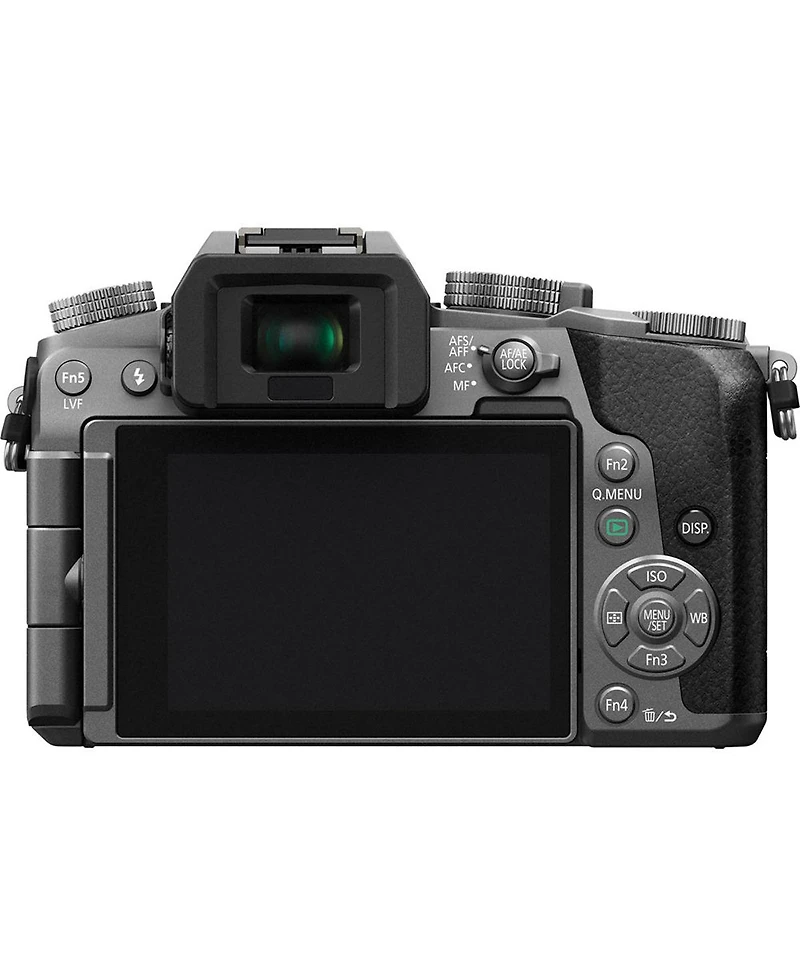 Panasonic Lumix Dmc-G7 Mirrorless Camera with Lumix G Vario 14-42mm Lens, Silver