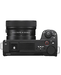 Sony Sony Alpha ZVE10 Ii Aps-c Interchangeable Lens Mirrorless Content Creators Camera and 16-50mm Lens Kit (Black