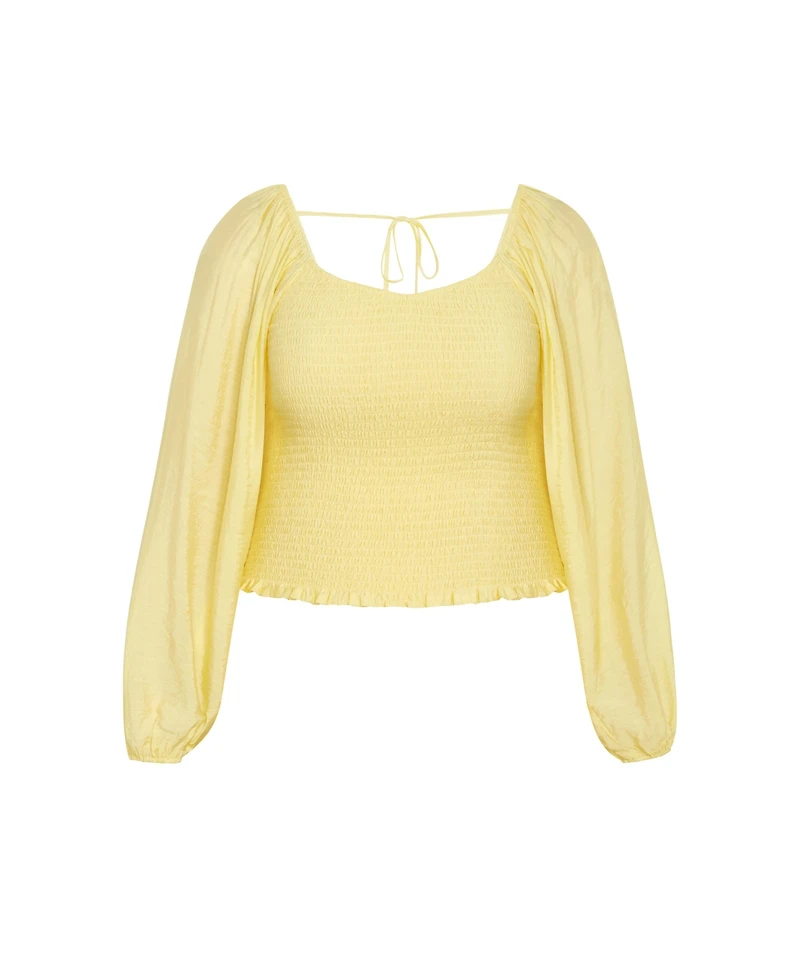 City Chic Plus Rowy Top