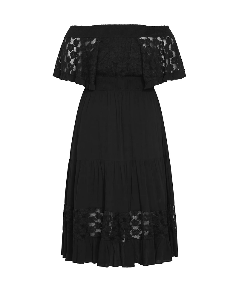 City Chic Plus Spellbound Dress