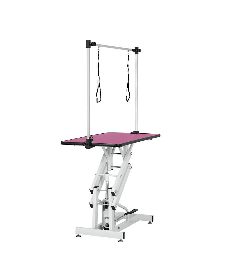42.5INCH Hydraulic Pet Grooming Table With "H" Arm