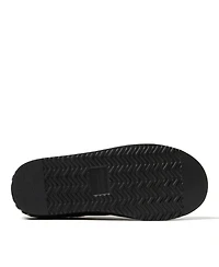 Dearfoams Men's Fireside by Grafton Genuine Shearling Clog Slipper with Taping