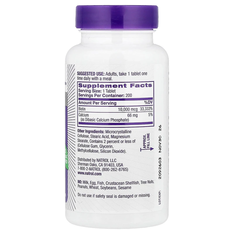 Natrol Biotin