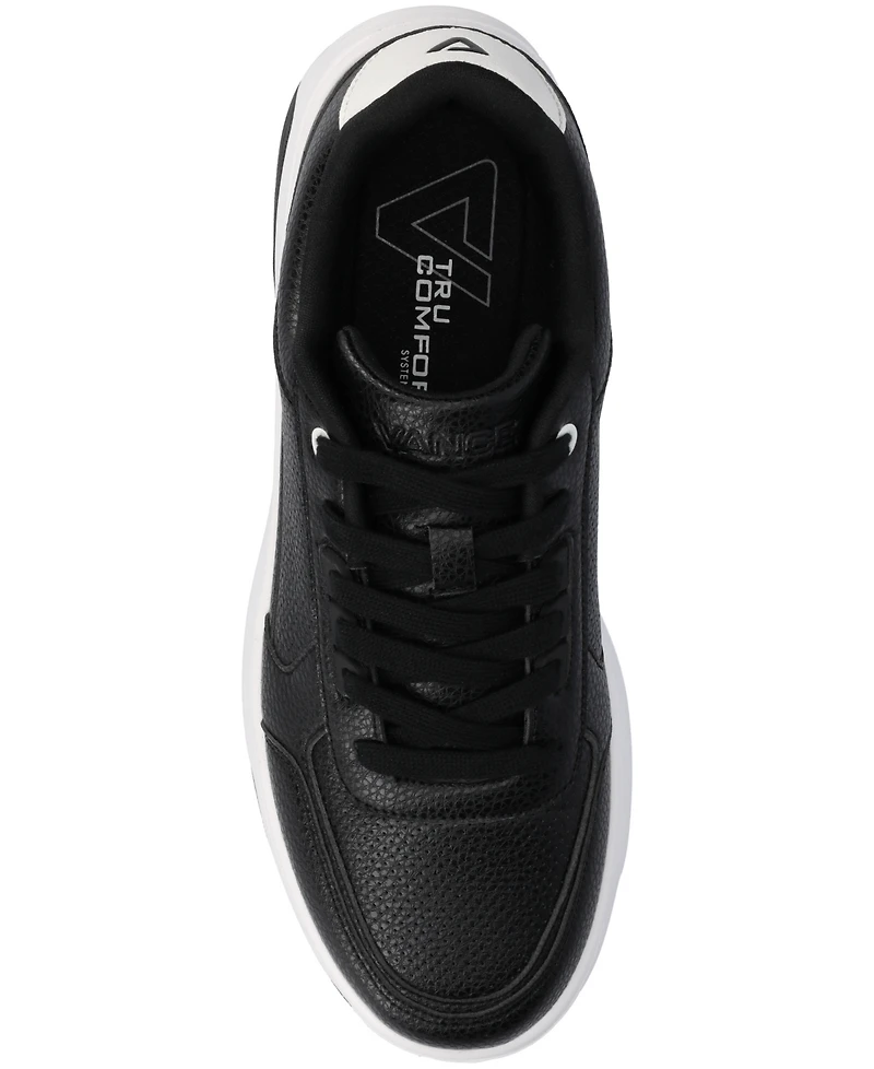 Vance Co. Men's Swift Comfort Perforated Low Top Flexible Sneaker