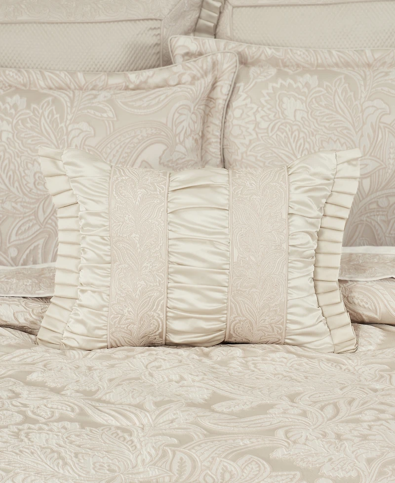 J Queen New York Villanova Boudoir Decorative Pillow, 15" x 20"