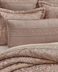 J Queen New York Fiorello Bolster Decorative Pillow, 15" x 52"