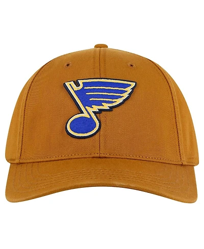 American Needle Men's Tan St. Louis Blues Hepcat Washed Twill Adjustable Hat