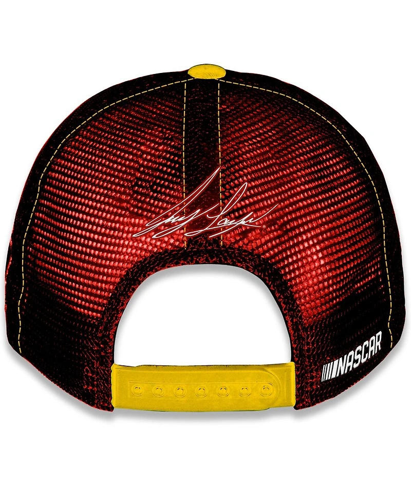 Team Penske Men's Checkered Flag Sports Yellow Joey Logano 2024 Nascar Cup Series Champion Patch Adjustable Hat