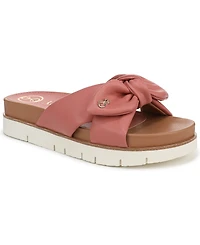 Sam and Libby Women's Astrid Bow Platform Footbed Sandals