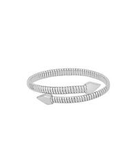 And Now This Cubic Zirconia Flexible Stretch Bypass Bracelet