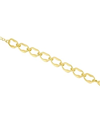 And Now This Cubic Zirconia Link Chain Bracelet