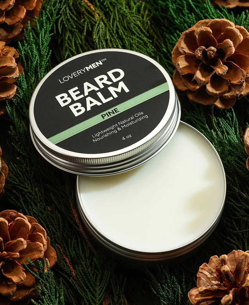 Lovery LoveryMen Pine Beard Balm, 4 oz.
