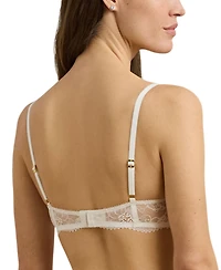 Lauren Ralph Women's Unlined Lace Full Coverage Bra 4L0026