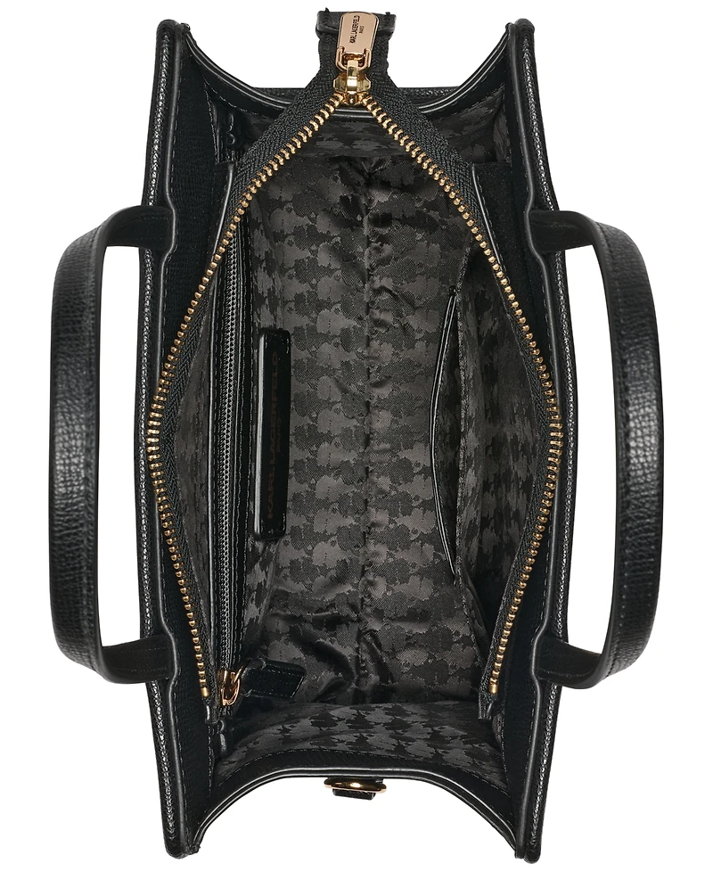 Karl Lagerfeld Paris Maybelle Satchel Travel Print & Pins