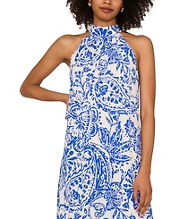 Vince Camuto Women's Paisley Halter-Neck Maxi Dress