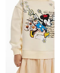 Desigual Girls Girls's Minnie Mouse combined dress