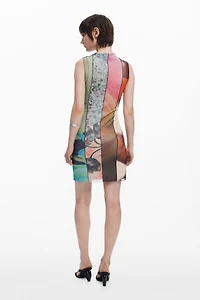 Desigual Women's Panel mini dress