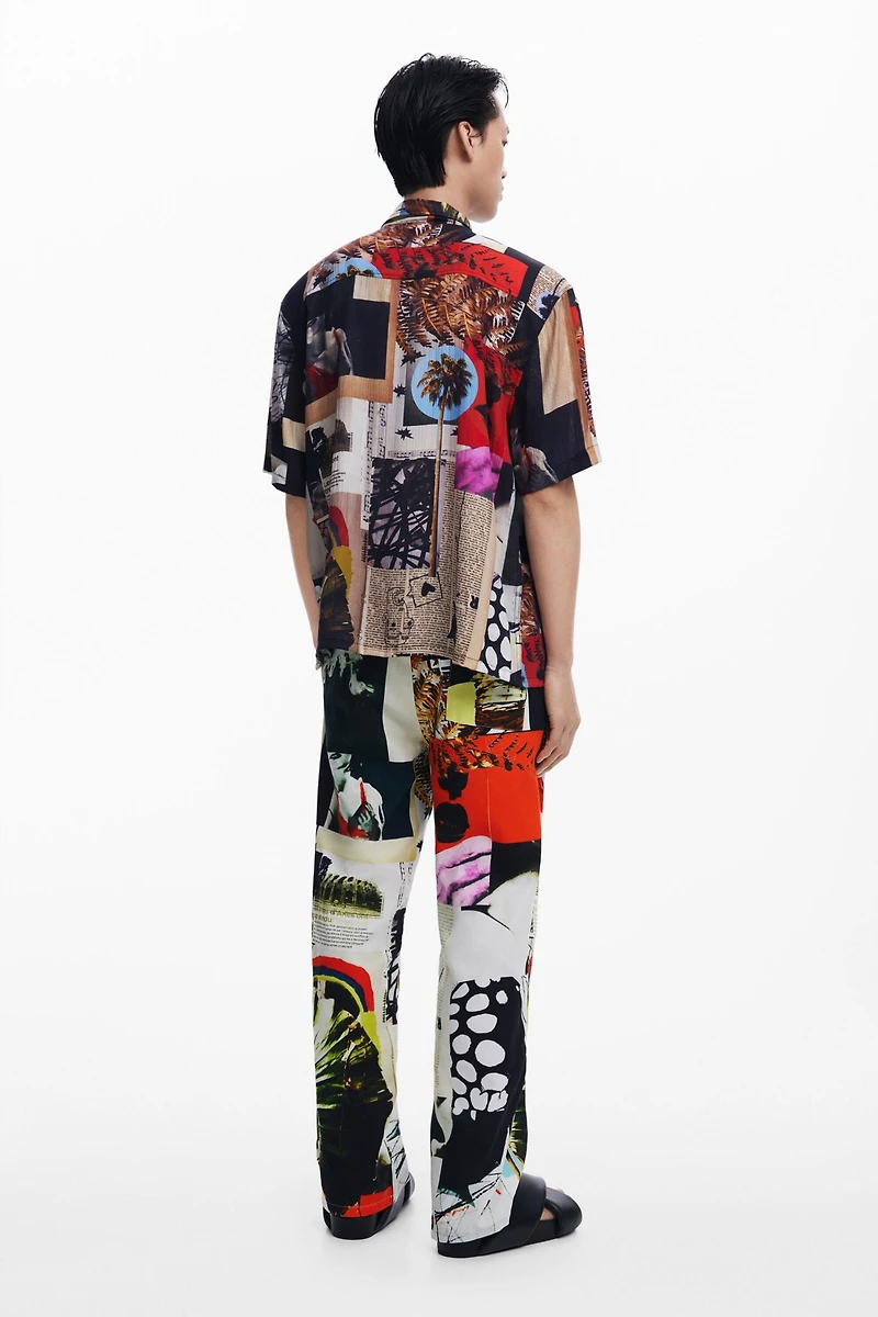 Desigual Men's Shirt designed by Mr. Christian Lacroix