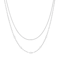 And Now This Simulated Cultivated Pearl Layered Necklace
