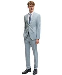 Boss by Hugo Men's Stretch Chiffon Formal Trouser Pants