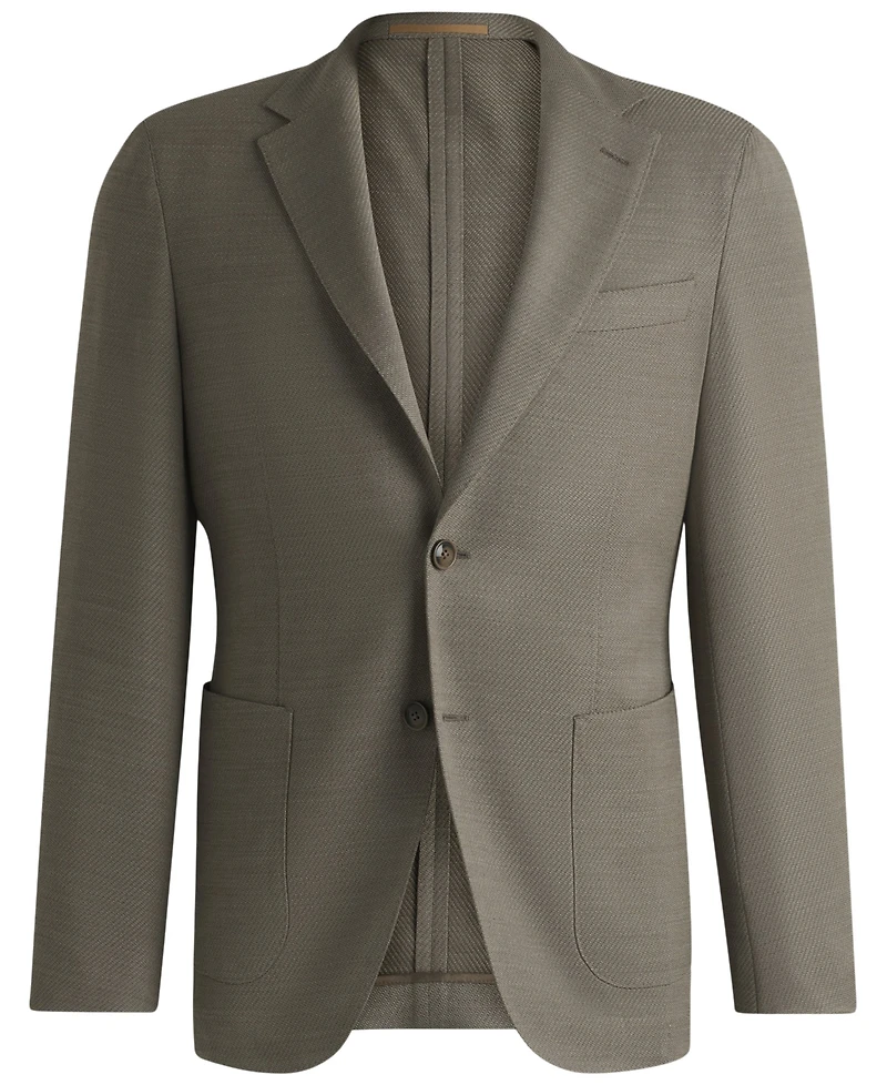 Boss by Hugo Boss Men's Wool-Blend Slim-Fit Blazer