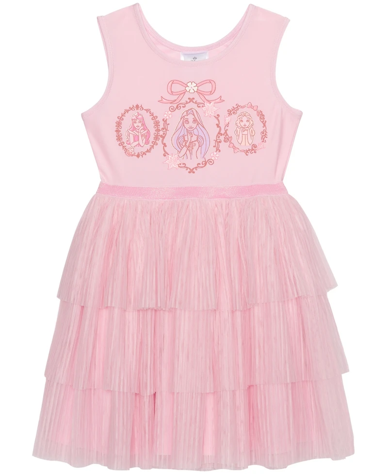 Disney Toddler and Little Girls Princess Sleeveless Tutu Dress
