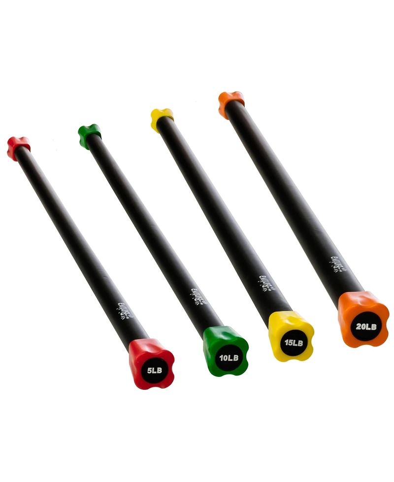 Bintiva Body Bar - Weighted Workout Bar Set