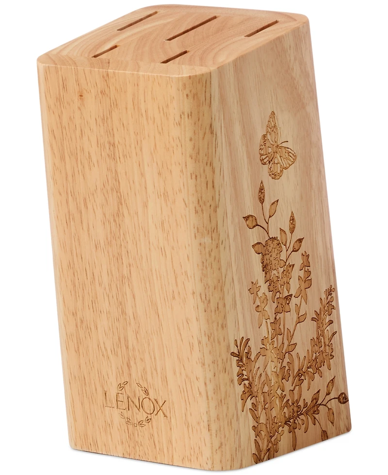 Lenox Butterfly Meadow Herb 6-Piece Cutlery & Block Set