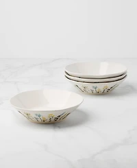Lenox Wildflowers Dinner Bowls, Set of 4