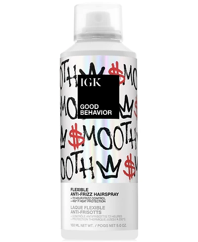 Igk Hair Good Behavior Flexible Anti-Frizz Hairspray, 5 oz.
