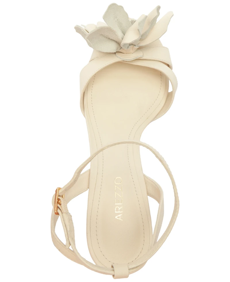 Arezzo Women's Daisy Round Toe Dress Sandals