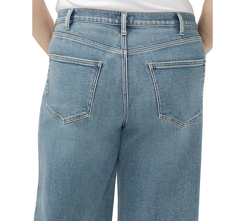 Silver Jeans Co. Plus Be Easy High-Rise Wide-Leg