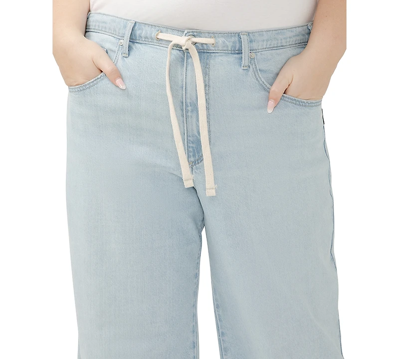 Silver Jeans Co. Plus Be Easy Drawstring