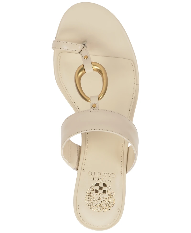 Vince Camuto Women's Kimena Toe-Loop Kitten-Heel Sandals