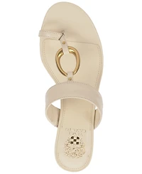 Vince Camuto Women's Kimena Toe-Loop Kitten-Heel Sandals